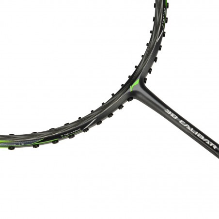 Bedmintonová raketa Li-Ning 3D Calibar 300 Combat šedo-zelená