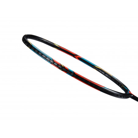 Bedmintonová raketa Li-Ning Aeronaut 6000 Combat čierno-modrá