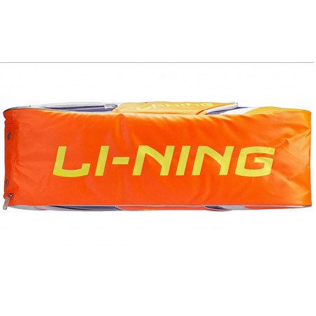 Bedmintonová taška Li-Ning Team 9 oranžová - 3 priehradky, na 9 bedmintonových rakiet
