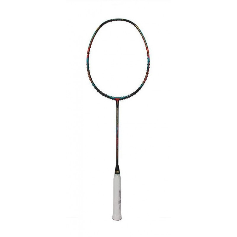 Bedmintonová raketa Li-Ning Aeronaut 6000 Combat čierno-modrá