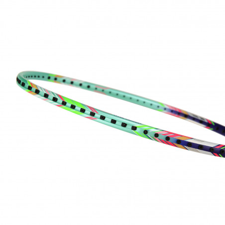 Bedmintonová raketa Li-Ning Aeronaut 7000 Instinct tyrkysovo-fialová | Bedminton Shop