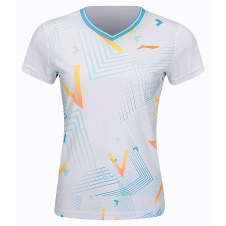 Dámsky športový bedmintonový set Li-Ning - tričko + kraťasy | Bedminton Shop