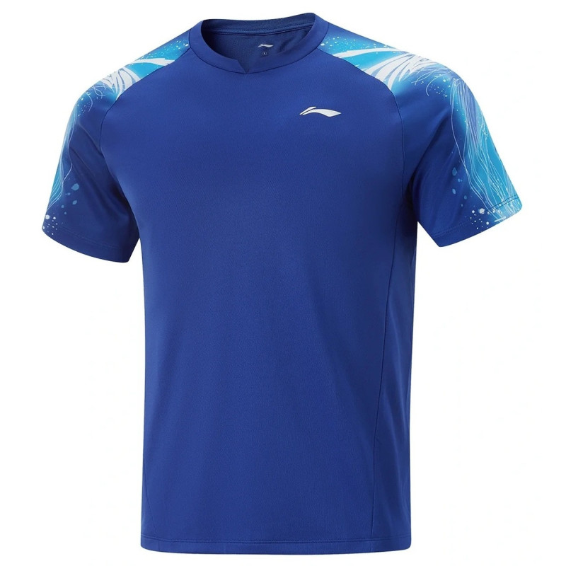 Športové pánske tričko Li-Ning Flow modré