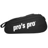 Bedmintonová taška Pros Pro čierna - 2 priehradky, na 9 bedmintonových rakiet | Bedminton Shop