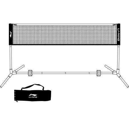 Rozkladacia bedmintonová sieť  Li-Ning - 4,2 metrov