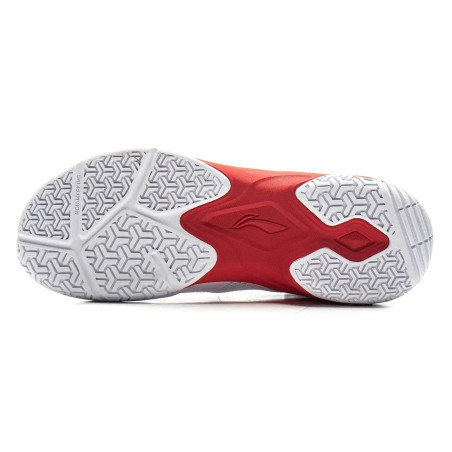 Bedmintonová obuv Li-Ning S-Wave II bielo-červená | Bedminton Shop