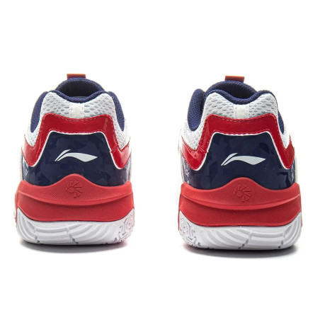 Bedmintonová obuv Li-Ning S-Wave II bielo-červená | Bedminton Shop