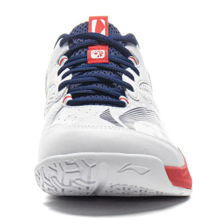 Bedmintonová obuv Li-Ning S-Wave II bielo-červená | Bedminton Shop