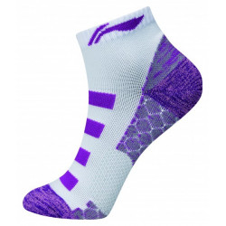 Športové dámske ponožky Li-Ning Stripes fialové