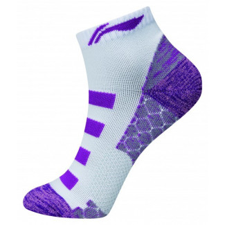 Športové dámske ponožky Li-Ning Stripes fialové