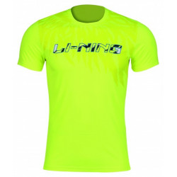 Športové pánske tričko Li-Ning Hawk neónovo žlté