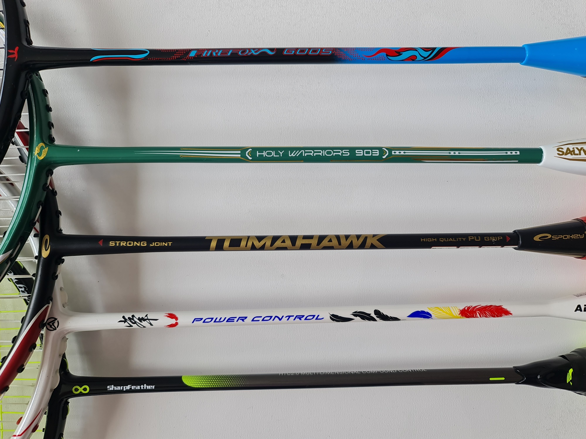 Bedmintonove rakety z TEMU, WISH